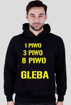 Bluza z kapturem "PIWO"