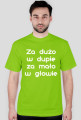 Za dużo w dupie