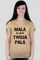 Koszulka "mała to jest twoja pała"