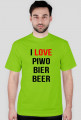koszulka I LOVE PIWO BIER BEER
