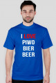 koszulka I LOVE PIWO BIER BEER