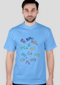 Koszulka męska " Parametry wody "