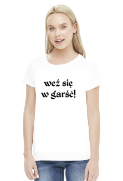 Koszulka Neurotyk - Weź się w garść! (biała)