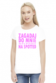 Spotted p damska white