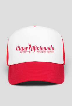 Czapka #CigarAficionado_red