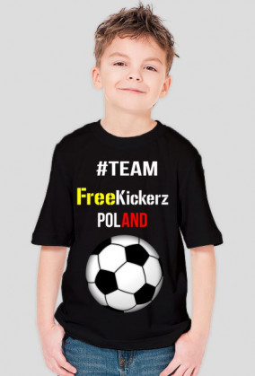 Koszulka Dziecieca Team Freekickerz Poland + soccer ball(Tomek 11)