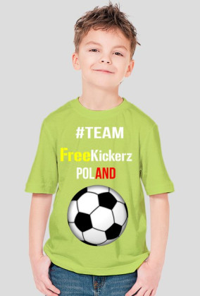 Koszulka Dziecieca Team Freekickerz Poland + soccer ball(Tomek 11)