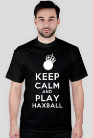 Keep Calm And Play Haxball - czarna