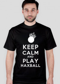 Keep Calm And Play Haxball - czarna