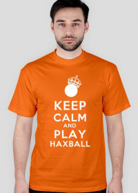 Keep Calm And Play Haxball - pomarańczowa