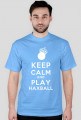 Keep Calm And Play Haxball - błękitna