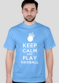 Keep Calm And Play Haxball - błękitna