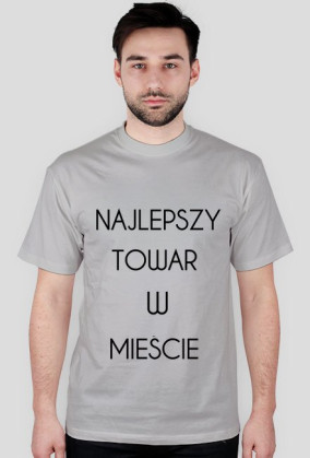 Męska z napisem