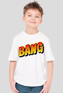 BANG!-T-SHIRT CHŁOPIĘCY