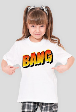 BANG!-T-SHIRT DZIEWCZĘCY