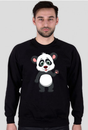 Bluza bez kaptura "Panda"