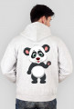 Bluza zapinana z kapturem "Panda"
