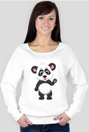 Bluza z większym dekoltem "Panda"
