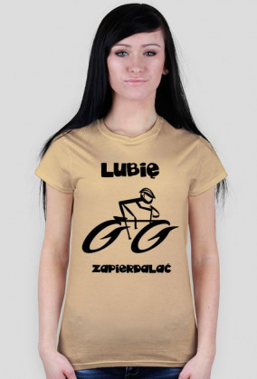 Lubię zapierdalać - koszulka dla rowerzysty
