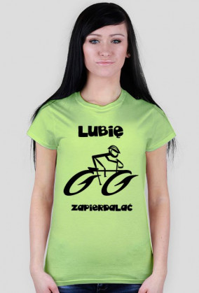 Lubię zapierdalać - koszulka dla rowerzysty