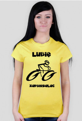 Lubię zapierdalać - koszulka dla rowerzysty