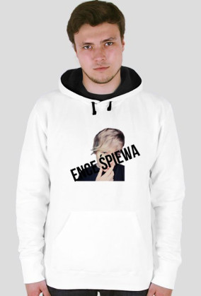 Bluza z kapturem Ence "Życiem Pisana Treść"