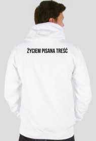 Bluza z kapturem Ence "Życiem Pisana Treść"
