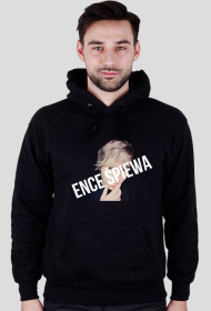 Bluza z kapturem Ence "Życiem Pisana Treść"