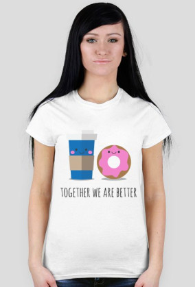 Together we are better white