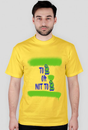 To B or not to B - koszulka męska