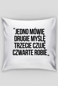 Jedno mówię, drugie myślę