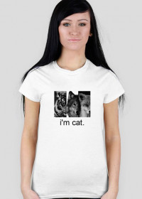 koszulka "i'm cat"