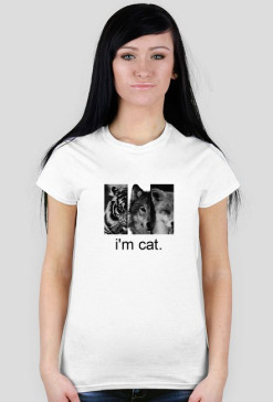 koszulka "i'm cat"