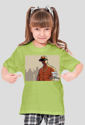 Koszulka GTA CJ (DAMSKA DZIECIĘCA)