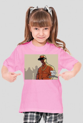 Koszulka GTA CJ (DAMSKA DZIECIĘCA)