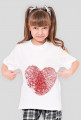 t-shirt heart small