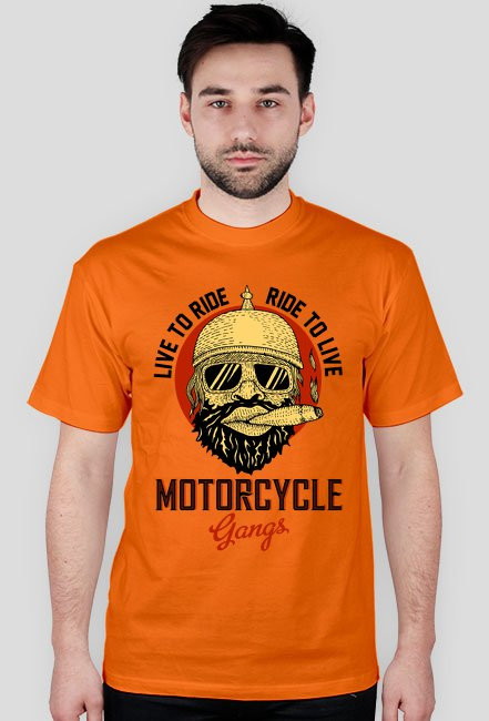 Motorcycle gang black