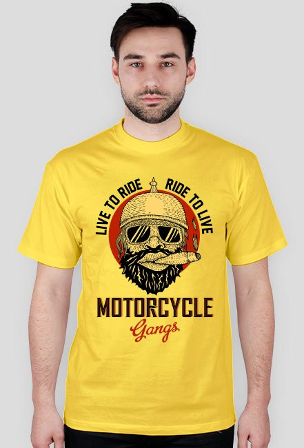 Motorcycle gang black