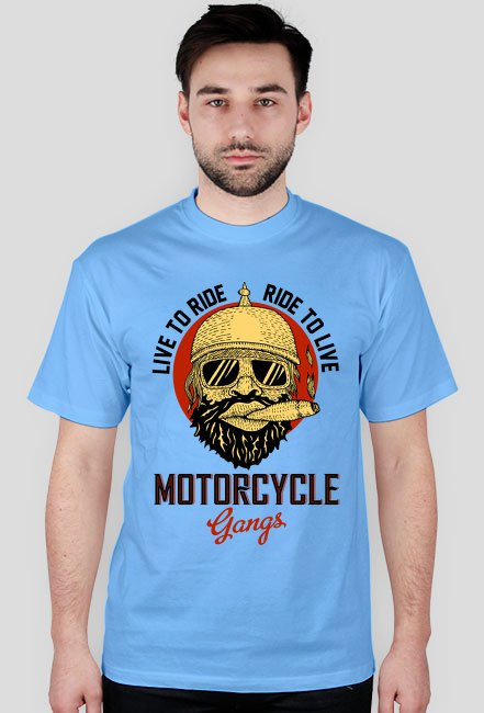 Motorcycle gang black