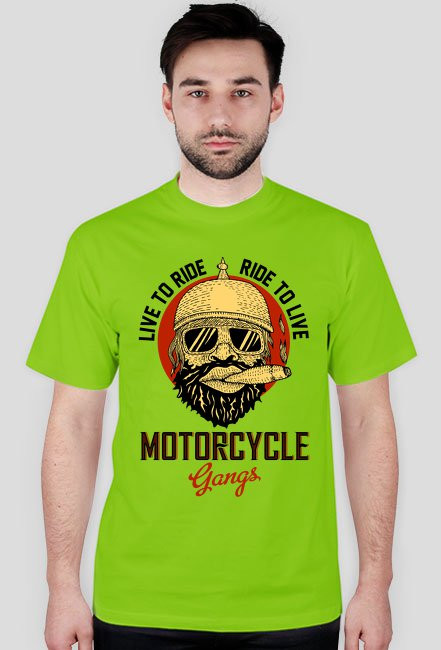 Motorcycle gang black