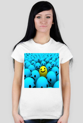 koszulka smile damska