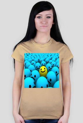 koszulka smile damska