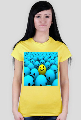 koszulka smile damska