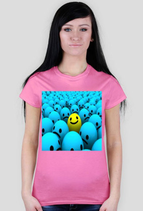 koszulka smile damska