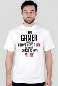 I AM GAMER - White