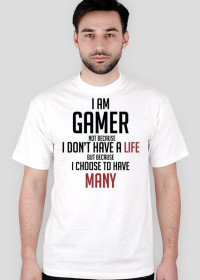I AM GAMER - White