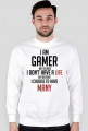 I AM GAMER - Bluze - White