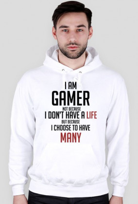 I AM GAMER - Kaptur - Wszystkie wersje kolorystyczne