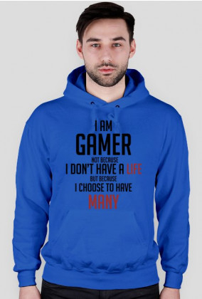 I AM GAMER - Kaptur - Wszystkie wersje kolorystyczne