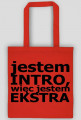 Torba Introwertyk - Jestem intro, więc jestem ekstra (różne kolory)
